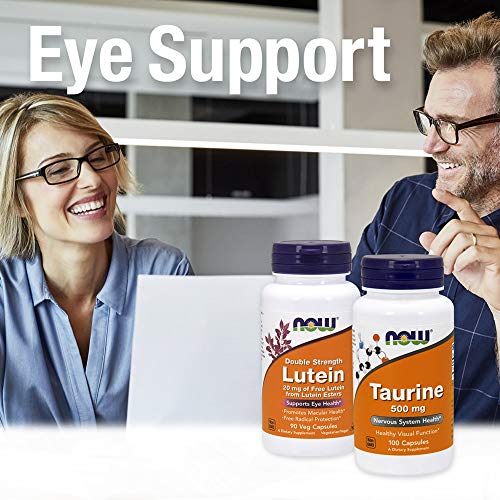 NOW Supplements Lutein & Zeaxanthin - Supports Eye Health, GMP Certified - 60 Softgels (2 Pack)