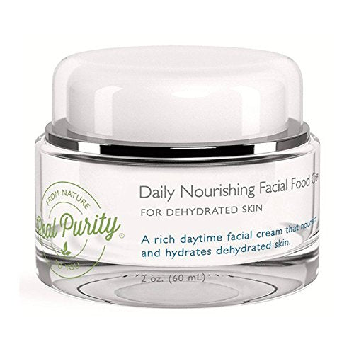 Real Purity Facial Food Crème - Firming & Toning, Soothing Natural Ingredients - 2oz