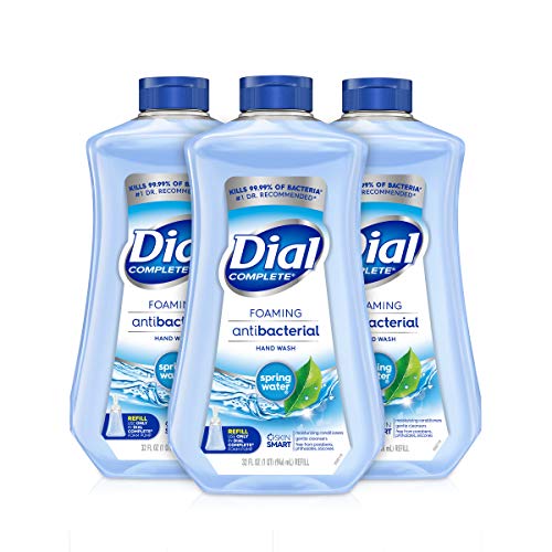 Dial Complete Antibacterial Foaming Hand Soap - Kills 99.99% Bacteria, Gentle Formula - 32oz