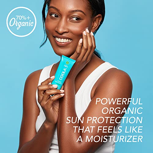 COOLA Organic Face Sunscreen SPF 30 - Hydrating, Antioxidant-Rich, Cucumber Scent - 1.7oz