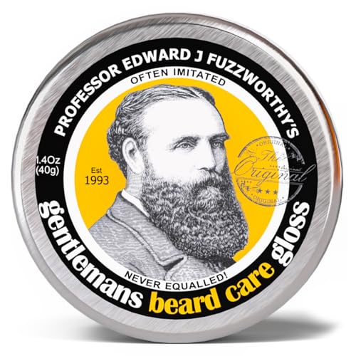 Professor Fuzzworthy's Beard Balm - Nourishing Leave-In Conditioner, Woody Scent - 40g