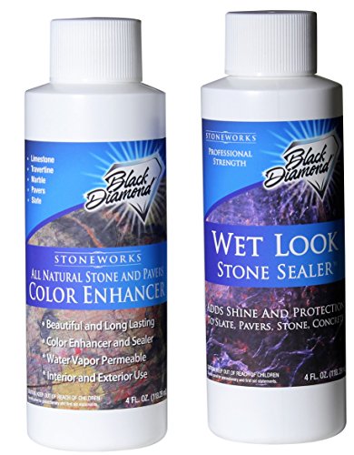 Black Diamond Stoneworks Color Enhancer - Revives Natural Stone, Water-Based, Trial Size