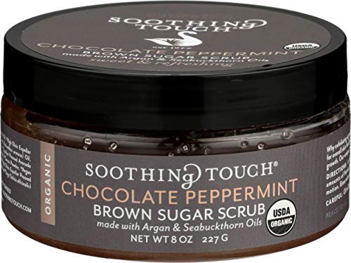 Soothing Touch Body Scrub - Refreshing Exfoliation, Organic Oils & Dead Sea Salt - 8 Oz