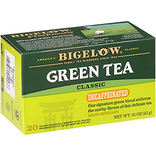 Bigelow Tea Decaffeinated Green Tea - Smooth Flavor, Gluten-Free, Kosher, 120 Tea Bags