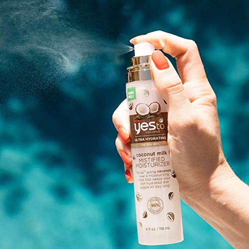 Yes To Coconut Mist - Ultra Hydrating with Coconut Milk, 96% Natural Ingredients - 4 Fl Oz