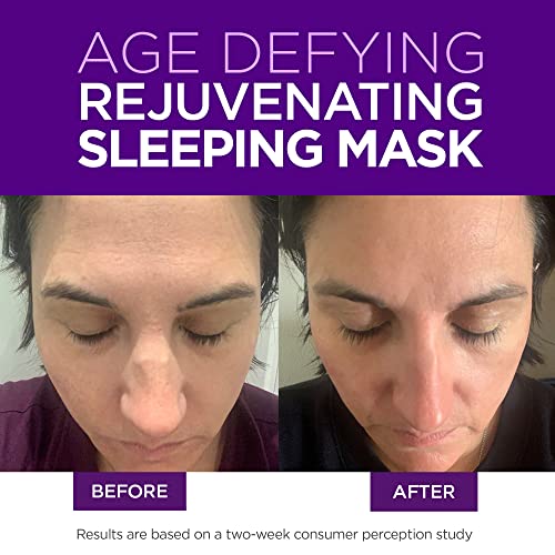 Andalou Naturals Rejuvenating Sleeping Face Mask - Restores Youthful Glow, Vegan - 1.7oz