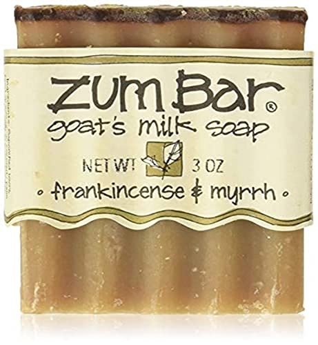 Zum Frankincense & Myrrh Bar Soap - Nourishing for Normal Skin, Aromatic & Natural - 3oz