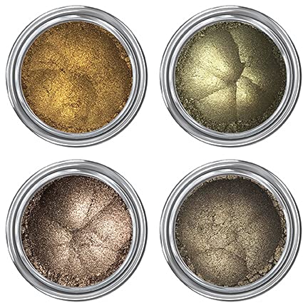 Concrete Minerals Metallic Eyeshadow - Rich Color Payoff, 100% Vegan, Handmade in USA - 8g