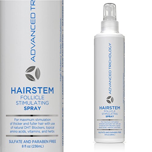 Advanced Trichology HairStem Follicle Stimulating Spray - Clinical Hair Growth, Biotin, 8oz