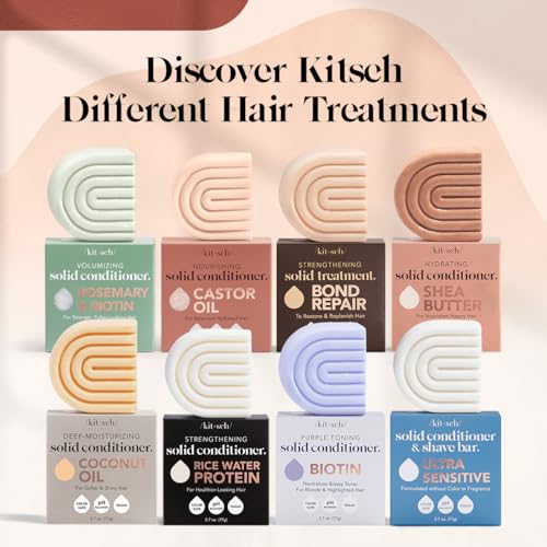 Kitsch Bond Repair Hair Mask - Restores Strength & Moisture, Vegan Ingredients - 2.7oz