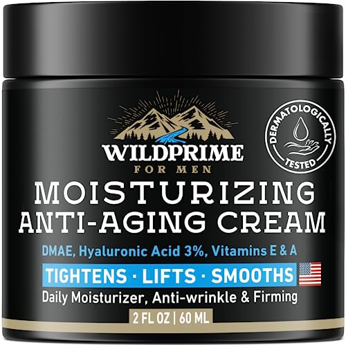 Wilder's Men's Face Moisturizer - Anti-Aging, Hydrating with Vitamins & Collagen - 2 oz