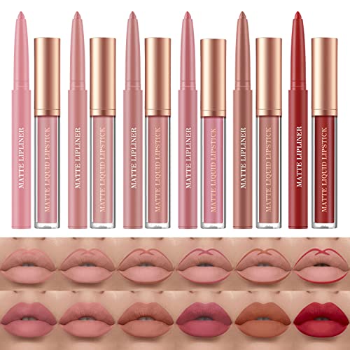 BestLand Lip Care Gift Set - Long-Lasting, Waterproof Matte Finish, Cruelty-Free - 12 Pcs