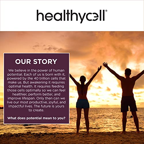 Healthycell Dietary Supplement - Supports Telomere Length, DNA Repair, 578mg Capsules