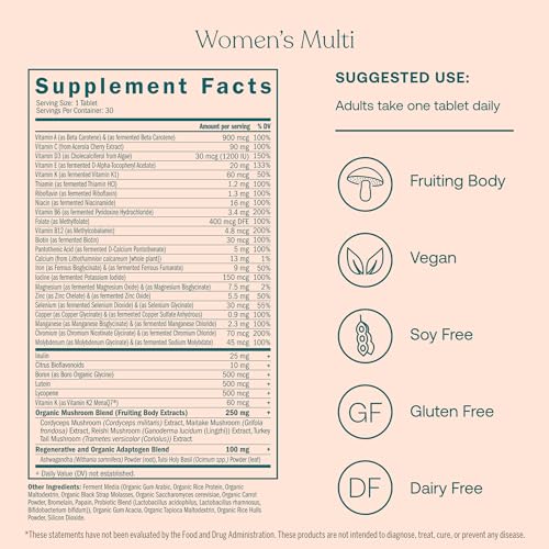 True Grace Multivitamin Bundle - Targeted Nutrients for Men & Women, Vegan - 60 Tablets