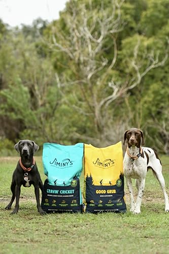 Jiminy's Cravin' Cricket Dry Dog Food - Hypoallergenic, Digestible Insect Protein - 3.5lb