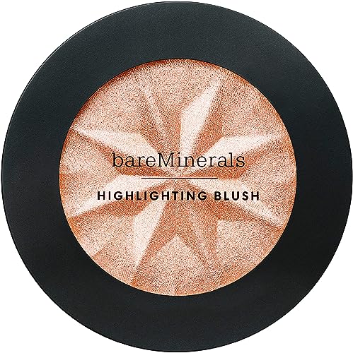 bareMinerals Gen Nude Blush - 2-in-1 Blush & Highlighter, Talc-Free, Vegan - 0.35oz