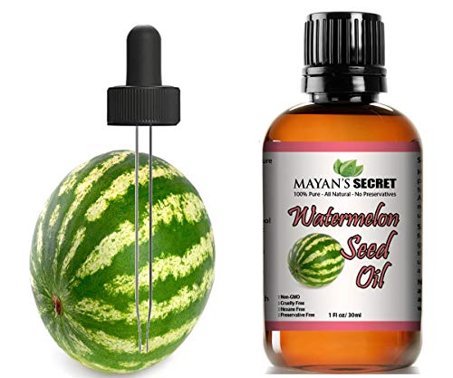 Mayan's Secret Kalahari Watermelon Seed Oil - Nourishing for Skin & Hair, 1oz