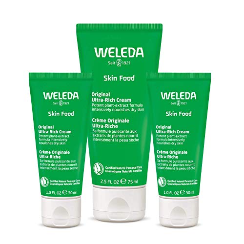 Weleda Skin Food Body Cream Trio - Intensively Hydrates, Plant-Rich Ingredients - 3 Piece Set