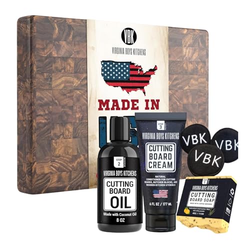 End Grain Walnut Cutting Board - Durable, Made in USA, Tree Planted for Every Sale - 20x16x1.75