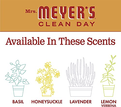 Mrs. Meyer's Dish Soap - Grease Cutting, Plant-Derived Ingredients, Apple Cider Scent - 16oz