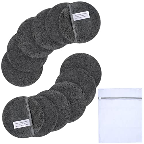 SUNLAND Reusable Makeup Remover Pads - Soft Microfiber, Washable, Versatile for All Skin Types - 4"