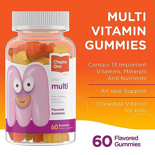 Zahler Kids Multivitamin Gummies - 13 Essential Nutrients, Kosher Certified - 60 Count