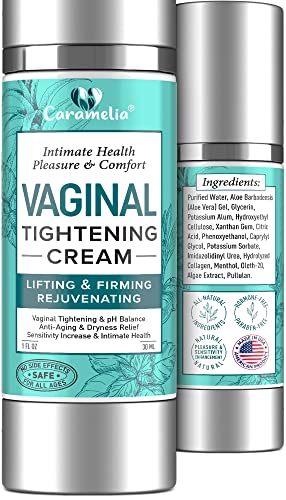 Caramelia Vaginal Moisturizer - Enhances Sensitivity, Restores pH Balance - 1 fl oz