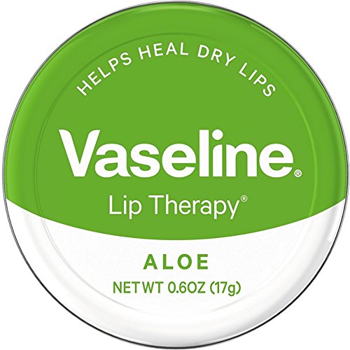 Vaseline Lip Therapy Balm with Aloe Vera - Hydrates, Soothes Dry Skin - 0.6 oz