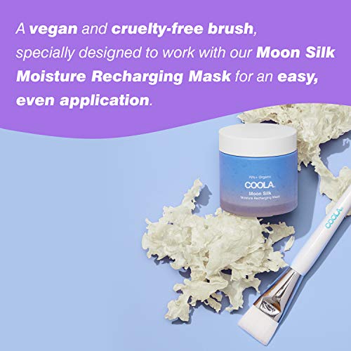 COOLA Face Mask Brush - Mess-Free Application, Vegan Bristles for Skin Barrier Care