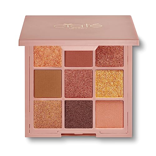 Ciaté London Eyeshadow Palette - Richly Pigmented, Vegan, Creamy Textures - 9 Shades