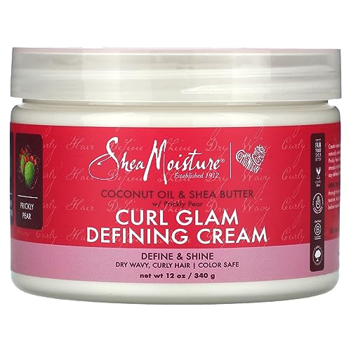 SHEA MOISTURE Curl Glam Defining Cream - Nourishing Coconut & Shea, 12 oz.