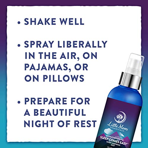 Little Moon Essentials Sleep Mist - Calming Lavender & Essential Oils, 4oz