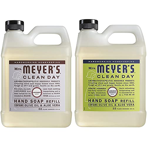 Mrs. Meyer's Liquid Hand Soap Refill - Essential Oils, Mild Citrus, Cruelty-Free - 32oz