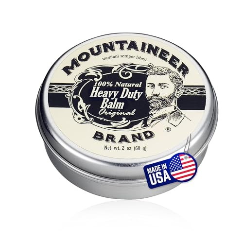 Mountaineer Brand Beard Balm - Nourishing Conditioner for Tame Beards, Original Scent - 2oz