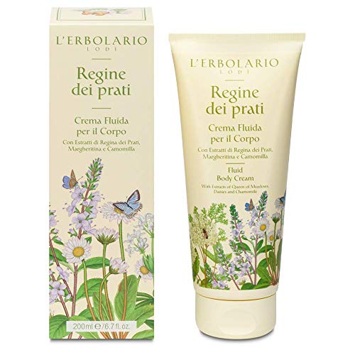 L'Erbolario Body Cream - Nourishes Sensitive Skin, Calming Chamomile Scent - 6.7oz