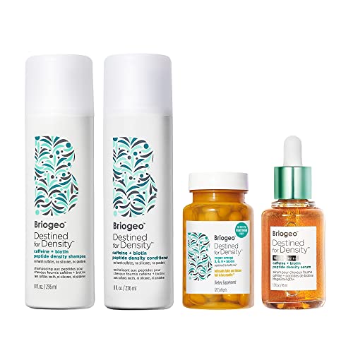 Briogeo Hair Care Set - Boosts Density & Fullness, Vegan, Phthalate & Paraben-Free - 360 Approach