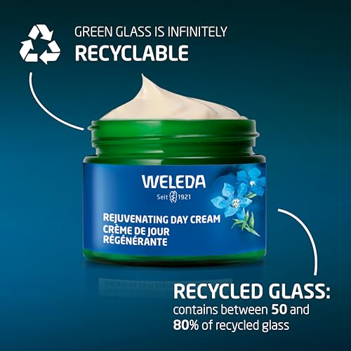 Weleda Face Care Rejuvenating Day Cream - Revitalizes, Hydrates, Natural Ingredients - 1.3oz