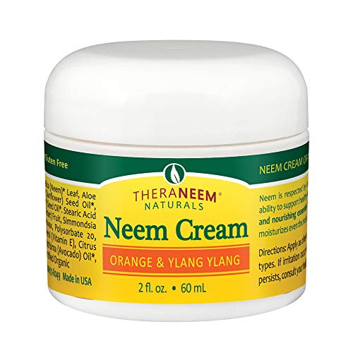 TheraNeem Moisturizer - Hydrating Neem & Ylang Ylang for Sensitive Skin, 2 oz