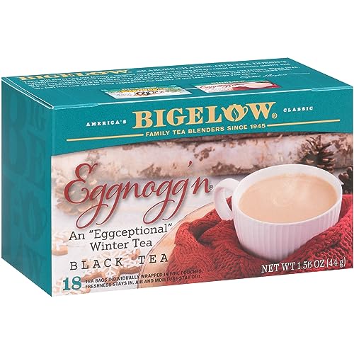 Bigelow Tea Eggnogg'n Black Tea - Creamy Flavor, Gluten-Free, Caffeinated - 108 Total Bags