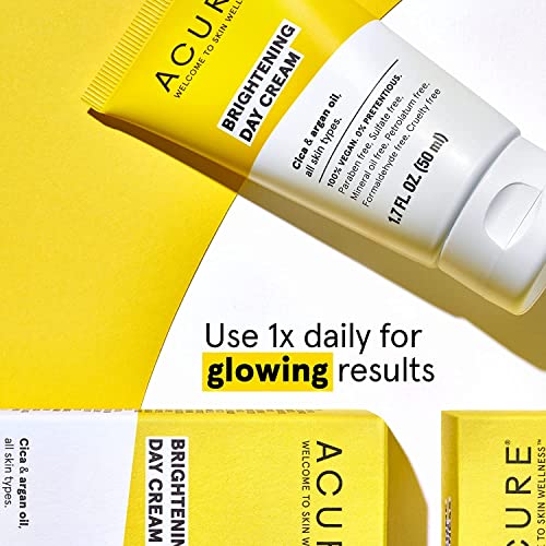 Acure Skin Care Set - Softens & Detoxifies for Glowing Skin, Vegan & Cruelty-Free - 4 Products