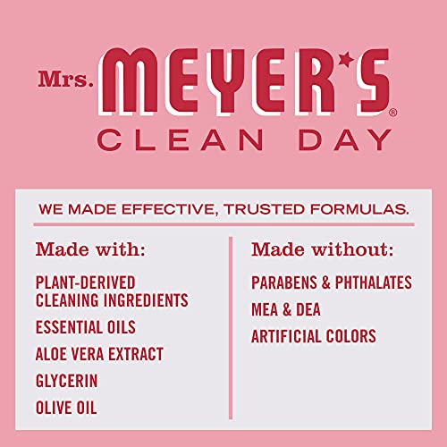 Mrs. Meyer's Hand Soap - Non-Drying Formula with Essential Oils, Peppermint Scent - 12.5 Fl Oz