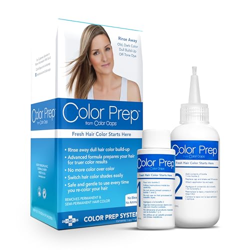 Color Oops Hair Color Remover - Enhances Vibrancy, Nourishing Aloe & Soy Protein - 1 Application