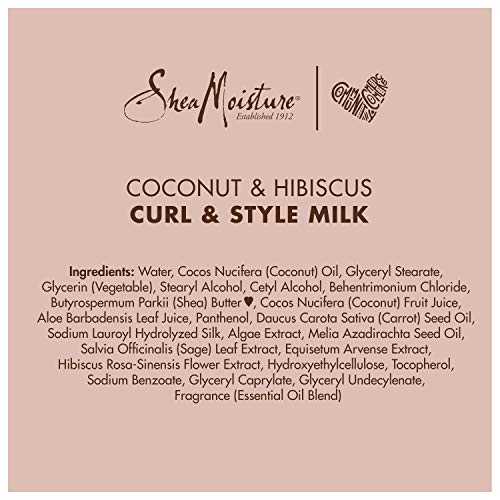 SheaMoisture Hair Styling Cream - Moisturizes & Defines Curls, Free of Sulfates & Silicones - 8oz