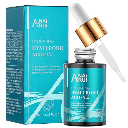 ANAI RUI Face Serum - Intense Hydration, Plumps Skin, Non-Greasy, Paraben-Free - 1 Fl Oz