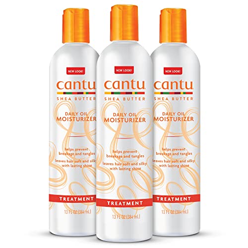 Cantu Hair Oil - Moisturizes with Shea Butter, Strengthens & Reduces Breakage - 13 fl oz (Pack of 3)