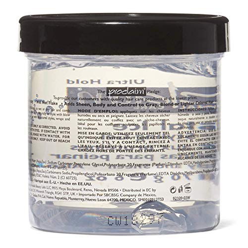 Proclaim Crystal Ice Hair Gel - Protects Hair from Breakage, Maximum Hold for Any Style - 16oz