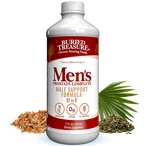 Buried Treasure Men's Prostate Complete - Supports Hormone Balance & Urinary Health - 16oz