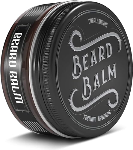 Charlemagne Beard Balm - Hydrating Natural Wax Pomade for Soft, Manageable Beards - 100g