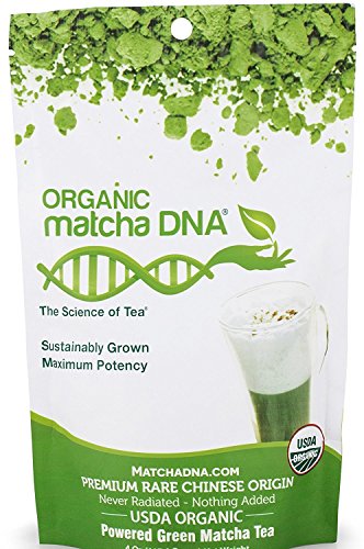 MatchaDNA Organic Matcha Green Tea Powder - Antioxidant-Rich, USDA Certified - 12oz