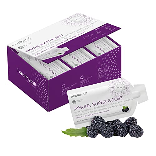 Healthycell Immune Super Boost - Potent Immune Support with Echinacea & Zinc - 30 Gel Packs